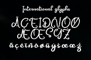 Festylia, a Script Font by Canden Meutuah (Thumbnail 5 of 6)