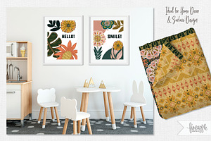 Boho Tropical Clipart