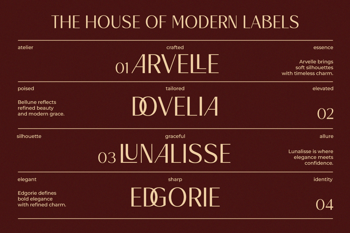 Bacher - Ligature Elegant Sans Font, a Sans Serif Font by RagamKata (Photo 6 of 9)