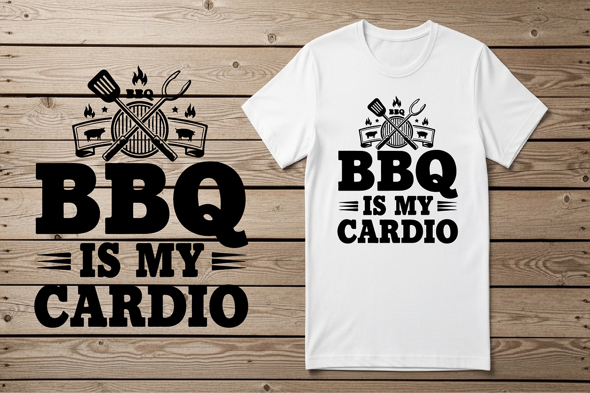 20 Funny BBQ Grilling Quotes Bundle, a Food Illustration by Artivon (Photo 1 of 3)