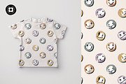 Acid pattern collection, a Pattern Graphic by Muriel Petitpattern (Thumbnail 3 of 7)