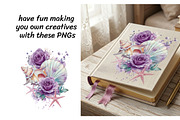 Pastel Sea Shell Clipart - 13 PNG, an Animal Illustration by InkyQueenArt (Thumbnail 2 of 6)