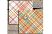 Summer Picnic Plaid Digital Papers, a Pattern Graphic by JennyL Designs (Thumbnail 2 of 6)