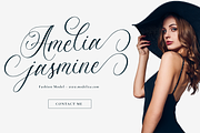 Luxuryone Calligraphy, a Script Font by RockboyStd (Thumbnail 3 of 12)