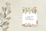 Watercolor Autumn Flowers, an Illustration by GraphicsDish (Thumbnail 4 of 4)