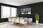 Cafe or Restaurant Wall Mockup, a Product Mockup by Ayy (Thumbnail 4 of 15)
