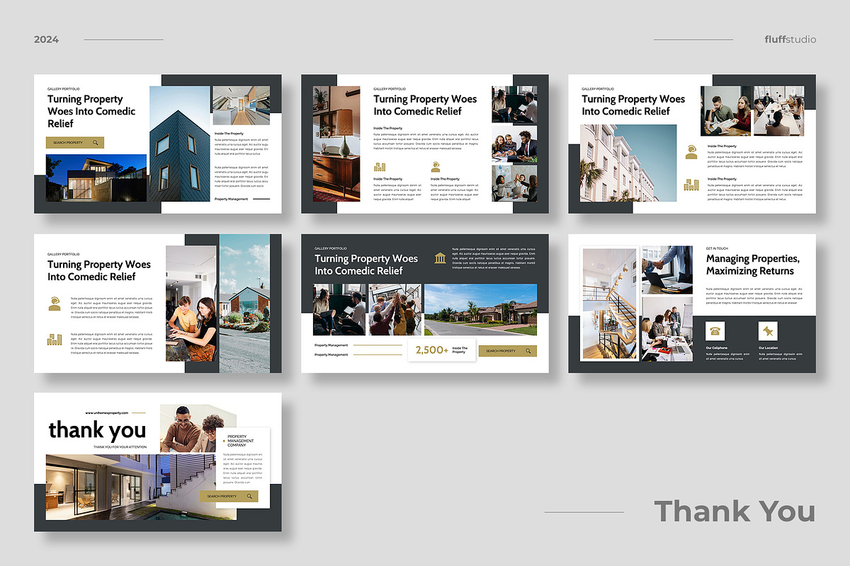 Property Business Google Slides, a Presentation Template by fluffstudio (Photo 4 of 4)