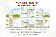 Editable in Canva Newsletter, a Marketing Template by Digital By Nikoleta (Thumbnail 6 of 10)