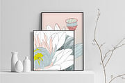 Lotus Vector Pattern & More!, a Wallpaper Graphic by Pink Linen (Thumbnail 11 of 15)