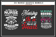 Nurse 20 quotes t shirt bundle, a Graphic by Uniquesvg99 (Thumbnail 6 of 7)