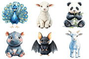 Nursery Animals Clipart, an Illustration by Daily.Designs (Thumbnail 5 of 5)