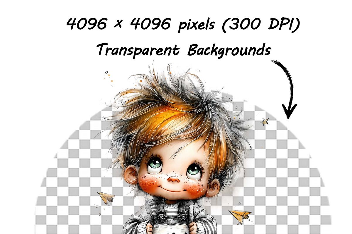 Cute Fairytale Characters Clipart, an Illustration by one-touch (Photo 9 of 11)