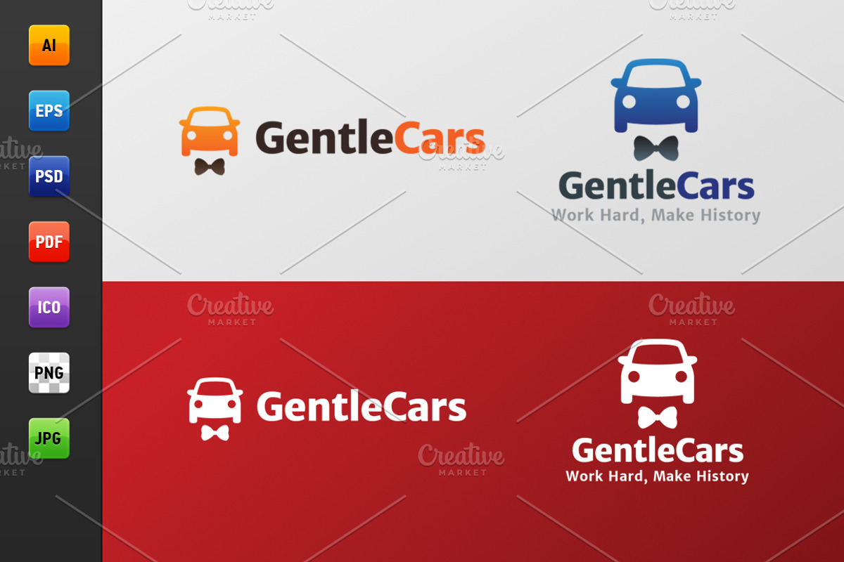 Gentle Cars Logo, a Branding & Logo Template by Web Design Label (Photo 2 of 5)