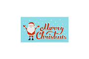 Merry Christmas Cards with Santa, a Social Media Template by Plaid4You (Thumbnail 2 of 5)