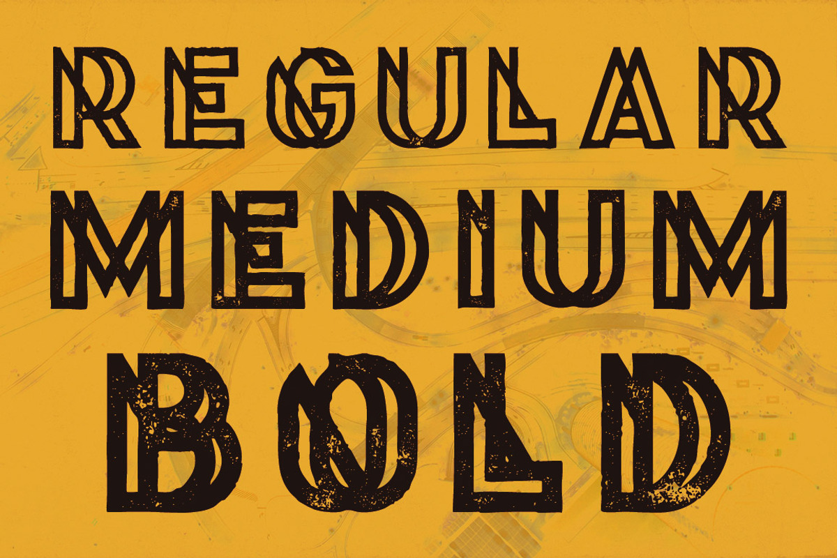 Phantom - Display Font preview 3