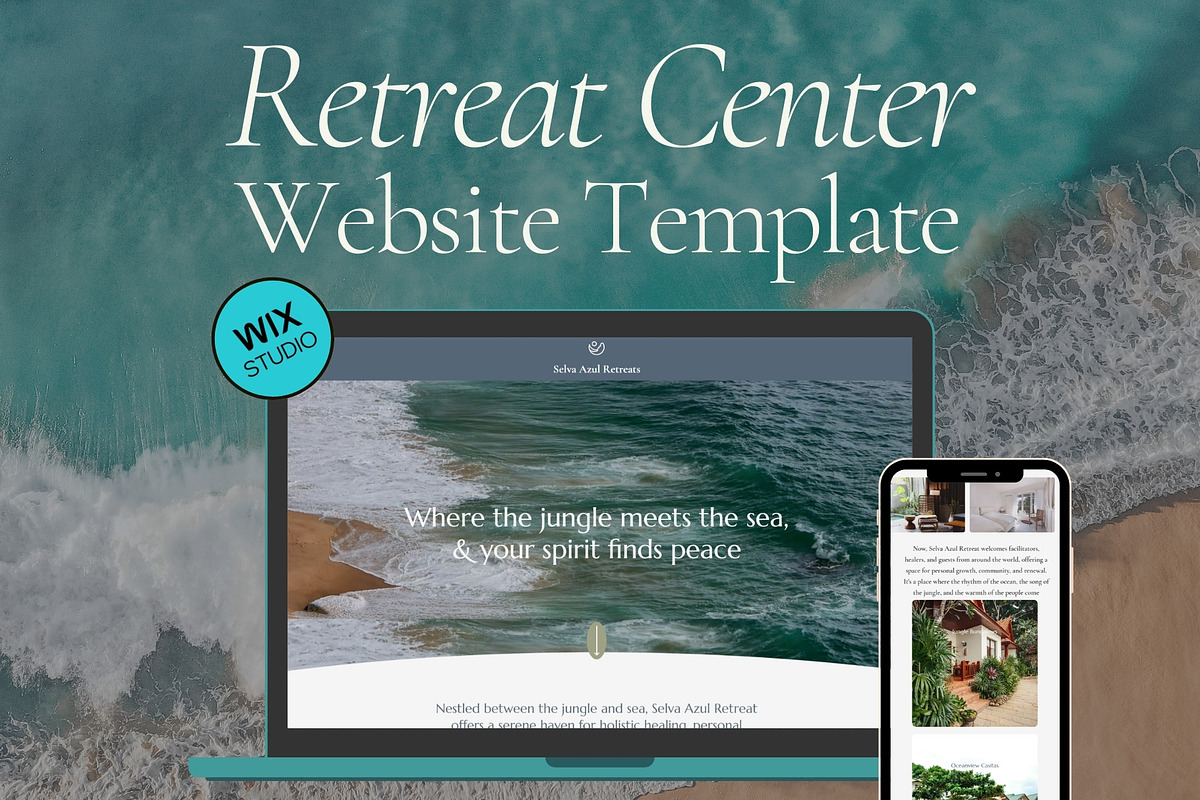 Retreat Center Website Template