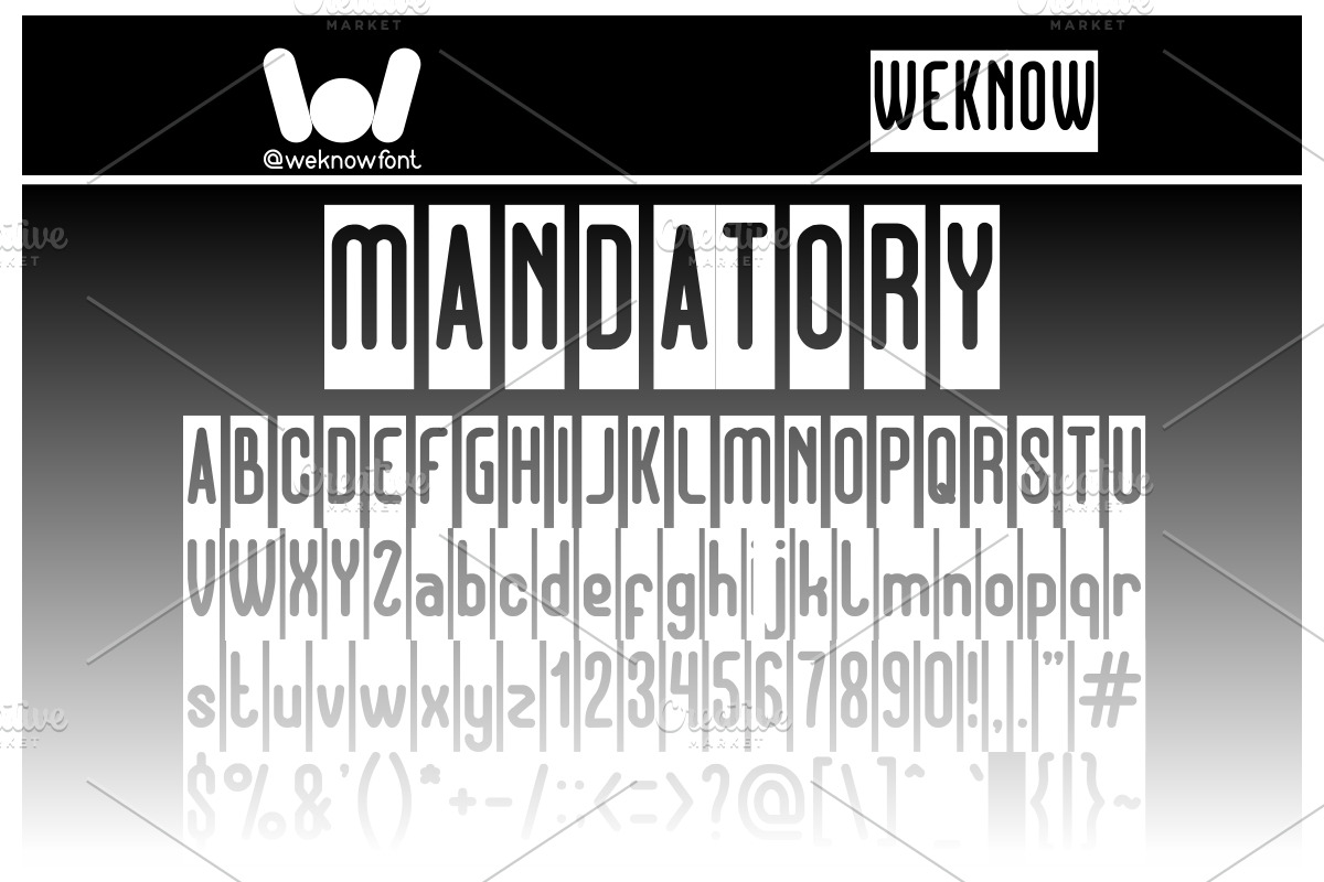 Hotel Motel font, a Font by weknow (Photo 5 of 5)