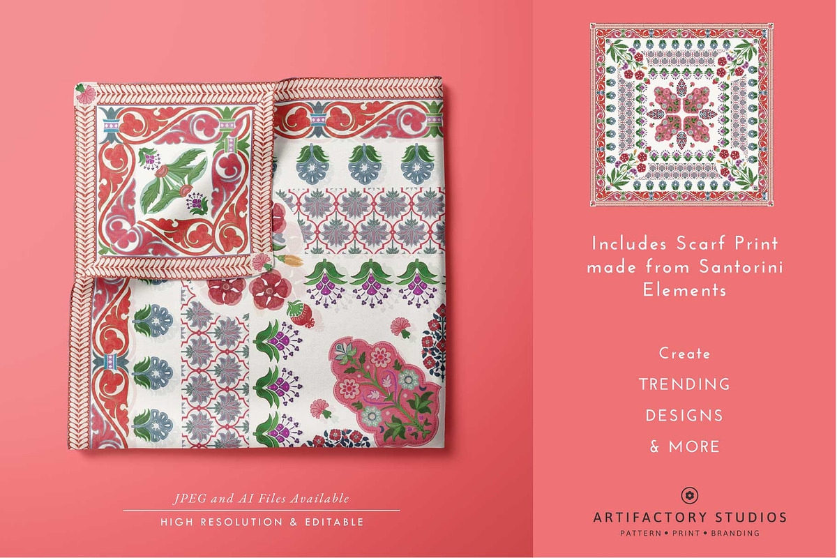 Block Print PNG Elements & Patterns, a Decorative Illustration by Artifactory Studios (Photo 2 of 6)