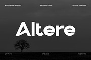 Altere Creative Sans Serif Font, a Sans Serif Font by Artiveko (Thumbnail 1 of 8)
