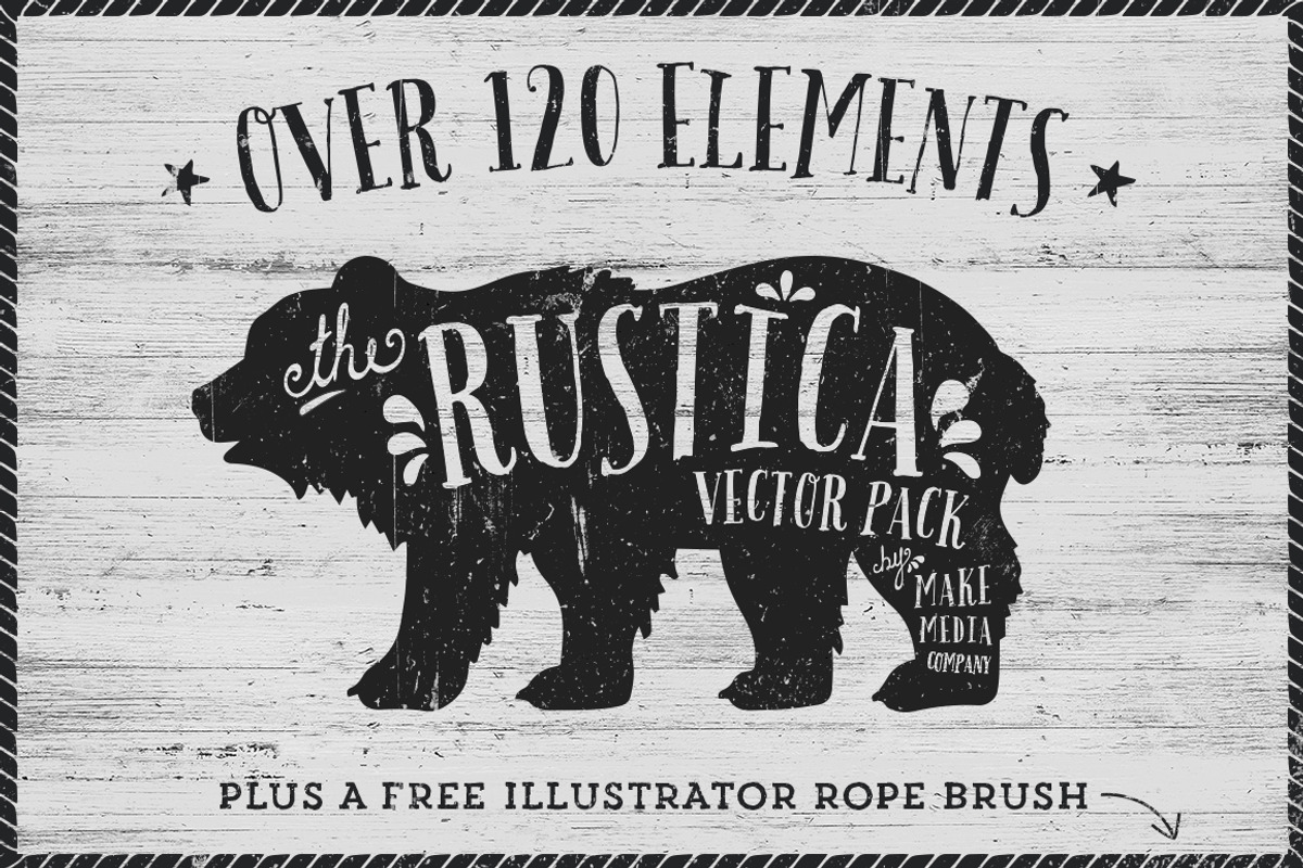 Rustica Combo Pack + Mini Pack, an Illustration by Callie Rian & Co. (Photo 2 of 5)