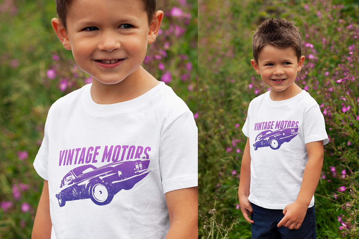 Boys T-shirt Mock-up, a Shirt Mockup by Mint Pixels (Photo 6 of 6)
