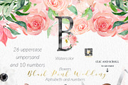 Blush pink bougainvillea flowers, an Illustration by LABFcreations (Thumbnail 7 of 16)