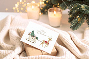 Watercolor Whimsical Christmas Set, a Decorative Illustration by Carol Lozove (Thumbnail 5 of 44)