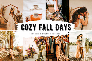 10 Cozy Fall Days Lightroom Presets