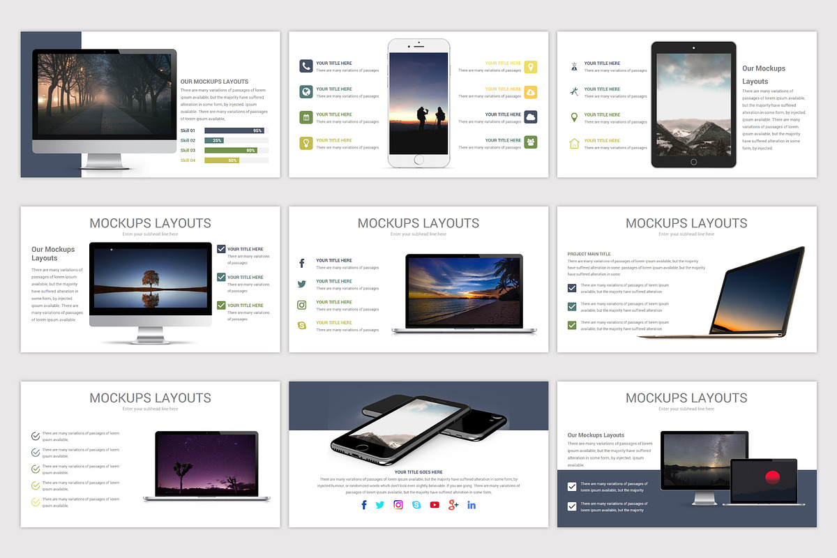 Power Edge PowerPoint Template, a Presentation Template by SlideOne (Photo 36 of 42)