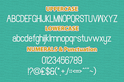 Gladence – Condensed Tall Sans Serif, a Sans Serif Font by Vadovastd (Thumbnail 8 of 8)