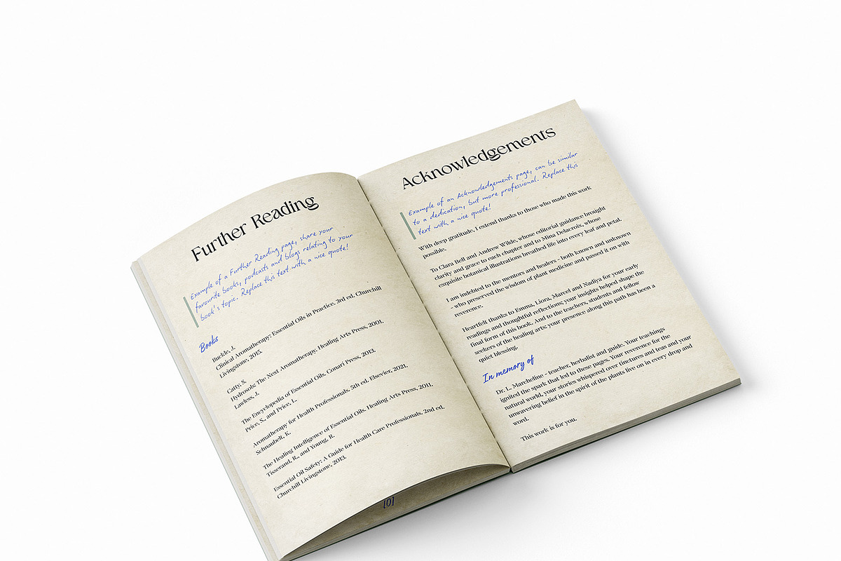 Apothecary Style Book Template, a Templates & Theme by Wilsonian Press (Photo 9 of 10)