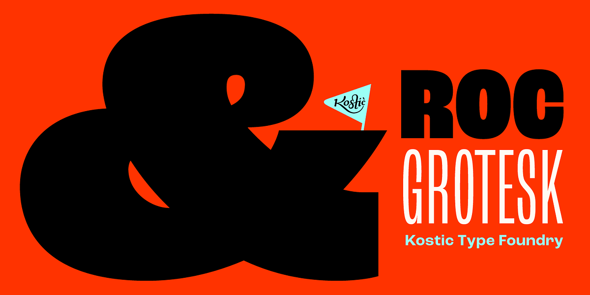 Roc Grotesk, a Sans Serif Font by Kostic Type Foundry (Photo 16 of 16)