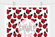 Ladybug Digital Paper Pack, a Pattern Graphic by Leska's Digitals (Thumbnail 2 of 5)