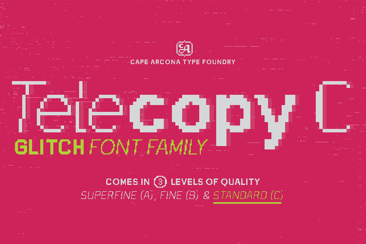 CA Telecopy C, a Sans Serif Font by Cape Arcona Type Foundry (Photo 1 of 15)