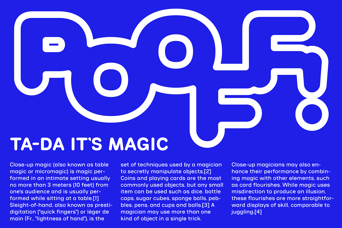 Phluff Variable Round Sans Font, a Sans Serif Font by That That Creative (Photo 15 of 17)