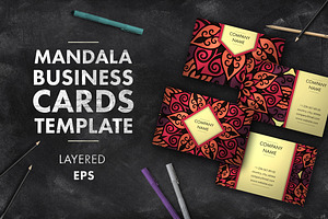 Mandala Business Card 010