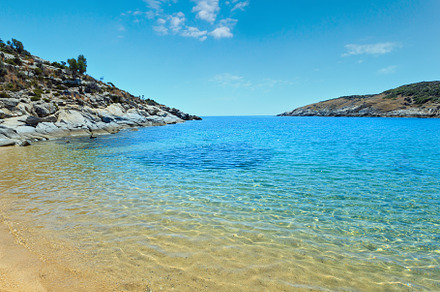 Summer sea coast (Halkidiki, Greece)., a Nature Photo by YuriyB