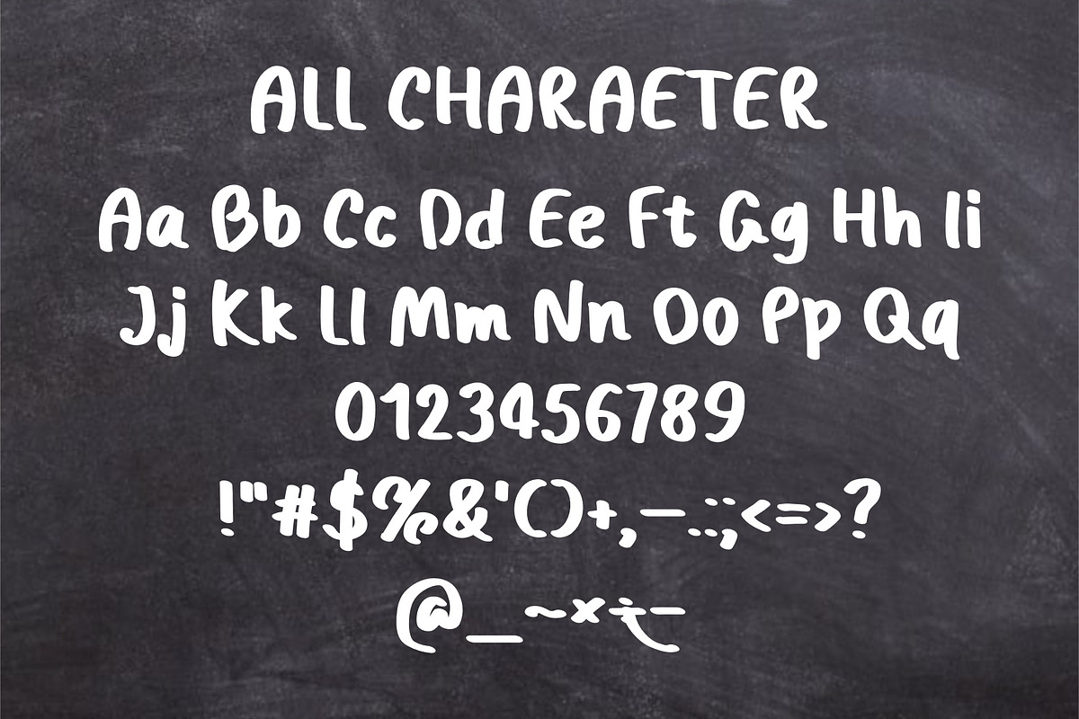 Spookyville Game Font, a Handwritten Font by MyFontsShop (Photo 4 of 5)