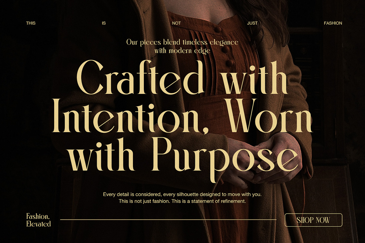 Haoky Elegant Serif Font, a Serif Font by Graphicxell (Photo 4 of 8)