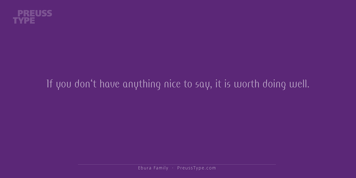 Ebura PRO, a Sans Serif Font by preussTYPE (Photo 6 of 10)