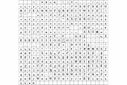 1805 Jaek Map (Pro), a Serif Font by GLC Foundry (Thumbnail 2 of 2)