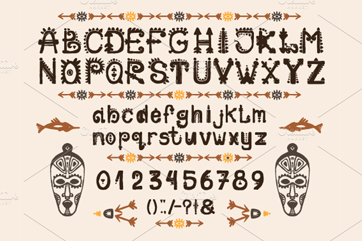 African Font + bonus preview 2