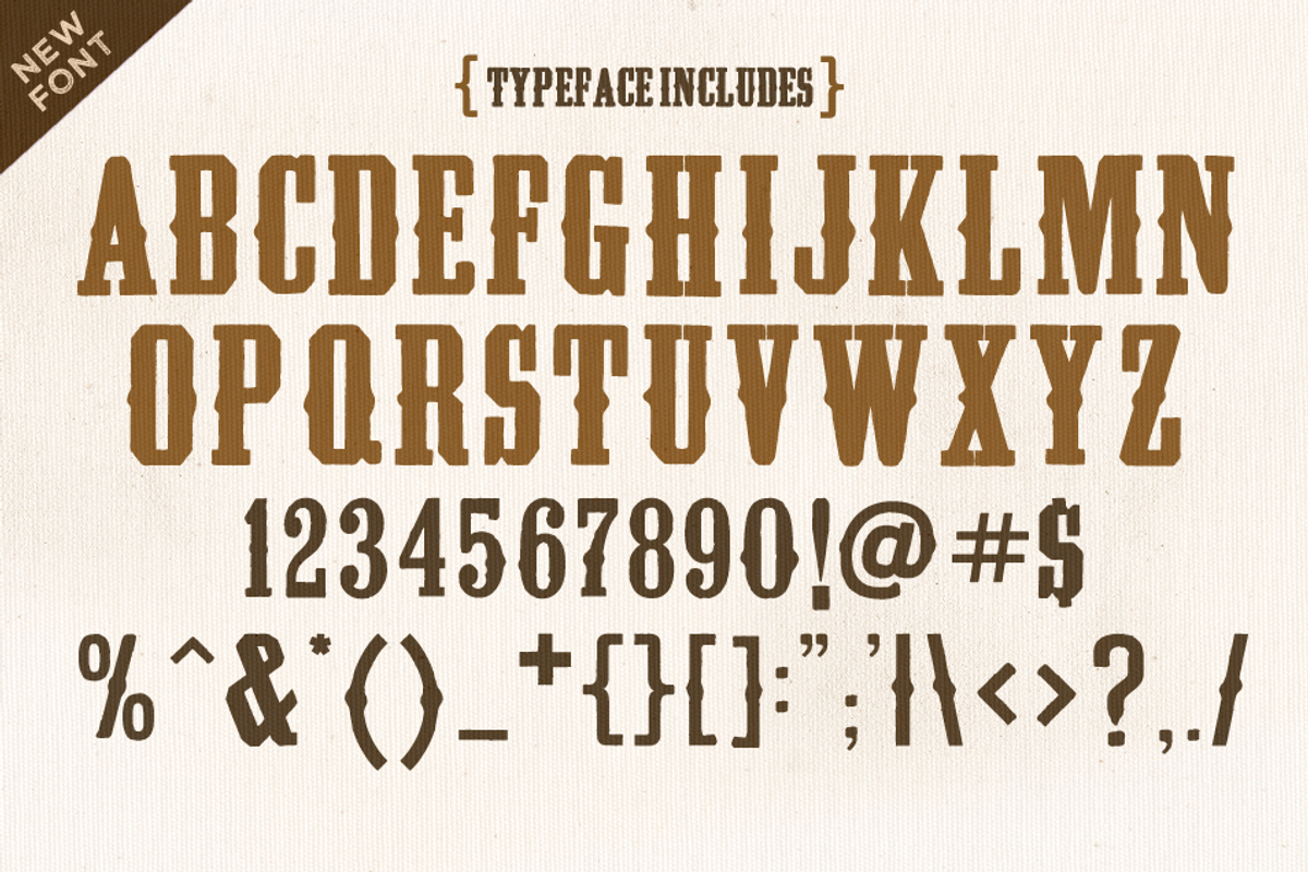 Thistle Creek Font preview 4