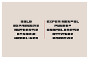 Underpass Display Font, a Font by Crafted by AKD (Thumbnail 8 of 10)