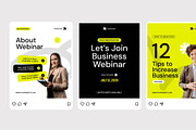 Business Growth Webinar - Instagram, a Social Media Template by Izdihaar_Studio (Thumbnail 2 of 4)