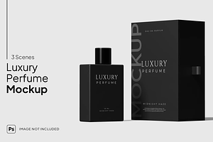 Perfume Mockup, a Household Mockup by graphicsauce