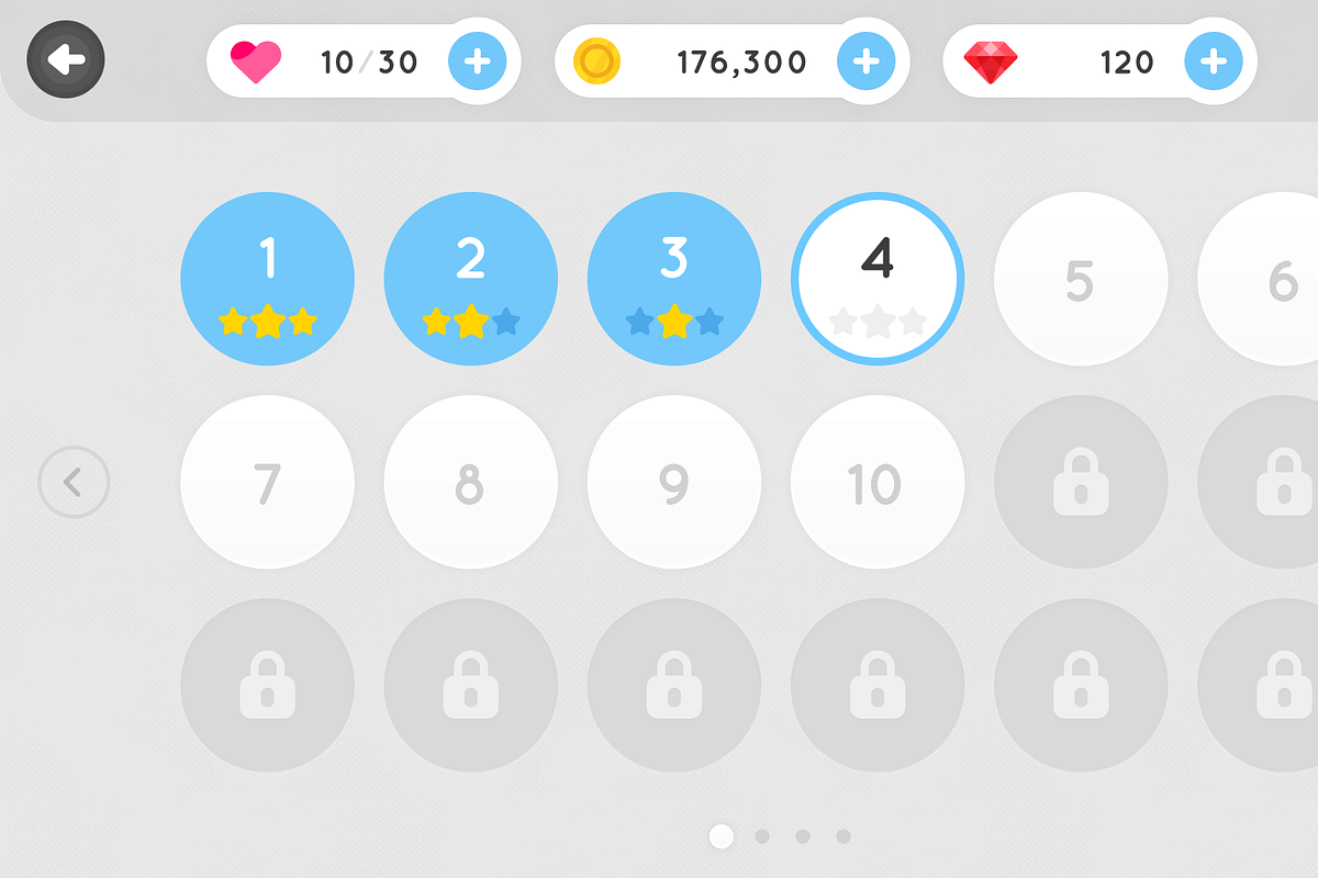 GUI - Simple Round, an UI Kit Template by LAYERLAB (Photo 5 of 26)