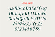 Qiba - Simple Serif Font, a Serif Font by Inspiratype (Thumbnail 10 of 12)