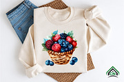 Watercolor Berries Clipart, an Illustration by Craft Nest (Thumbnail 9 of 12)