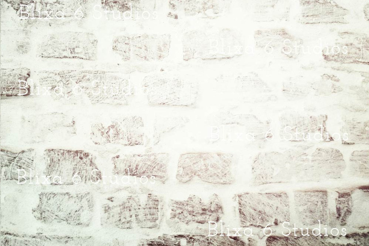 Whitewashed Brick Wall Backgrounds preview 2